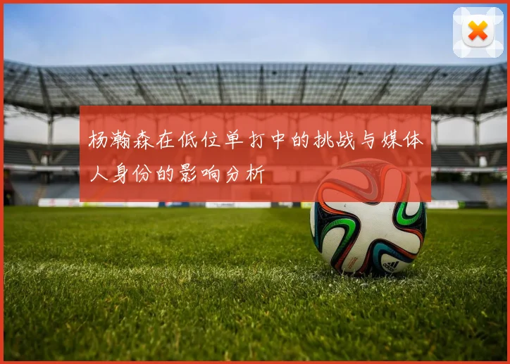 杨瀚森在低位单打中的挑战与媒体人身份的影响分析